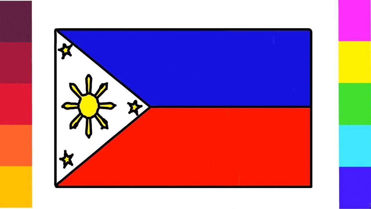 how-to-draw-the-philippines-flag-drawing-the-filipino-flag-art