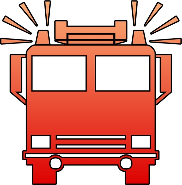 Fire Engine Drawing | Free download on ClipArtMag