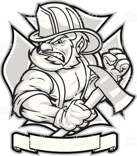 Firefighter Drawing | Free download on ClipArtMag