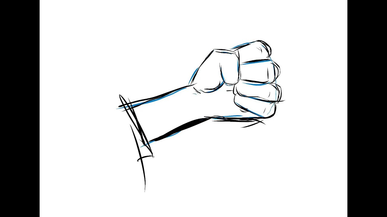How To Draw A Fist Easy vrogue.co