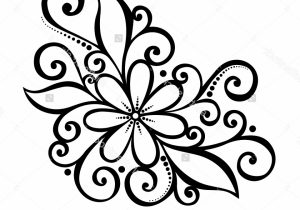 Flower Design Drawing | Free download on ClipArtMag