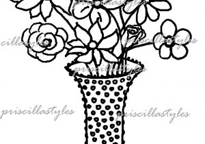 How To Draw A Flower Pot Easy