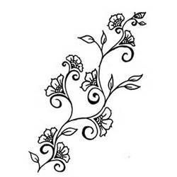 Flower Vine Drawing | Free download on ClipArtMag