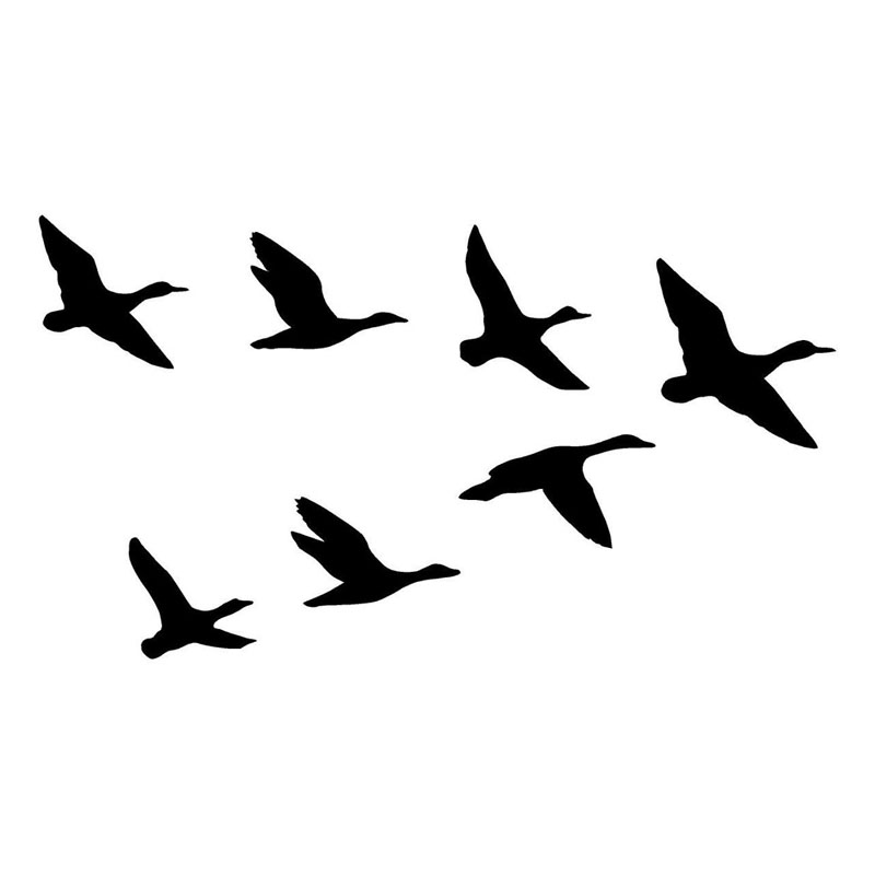 Flying Duck Drawing | Free download on ClipArtMag