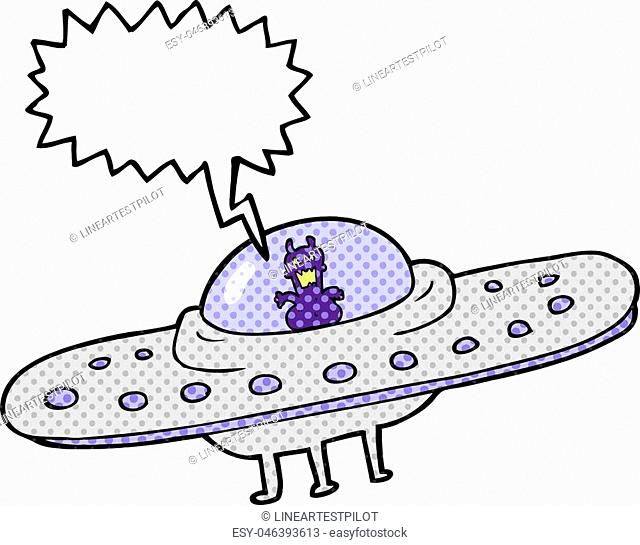 Flying Saucer Drawing | Free download on ClipArtMag