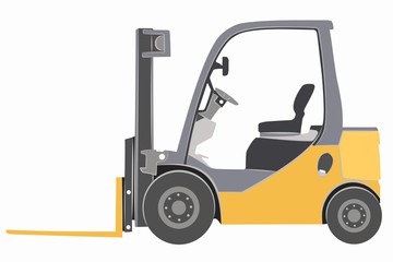 Forklift Drawing | Free download on ClipArtMag