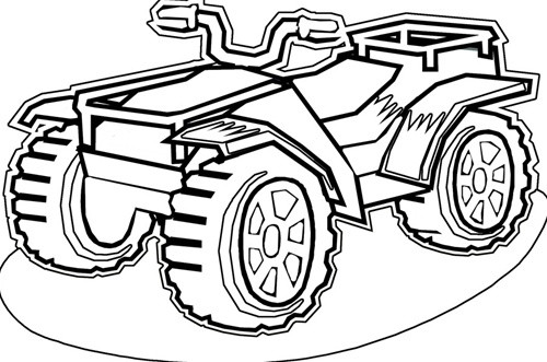 Four Wheeler Drawing | Free download on ClipArtMag