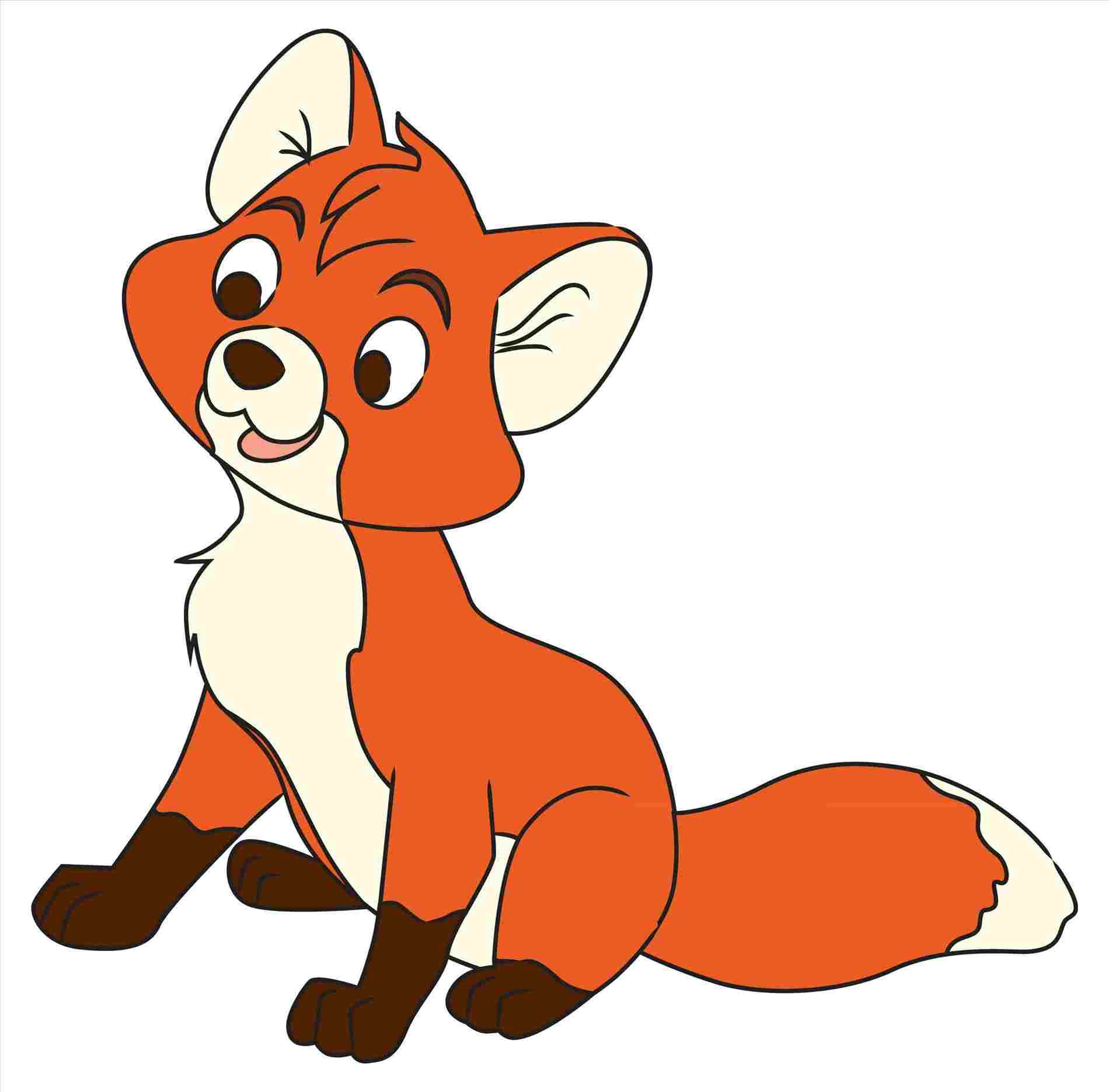 Cute Fox Animal Drawing / Fan art Bouboum. Fox. by MaskaMc5.deviantart