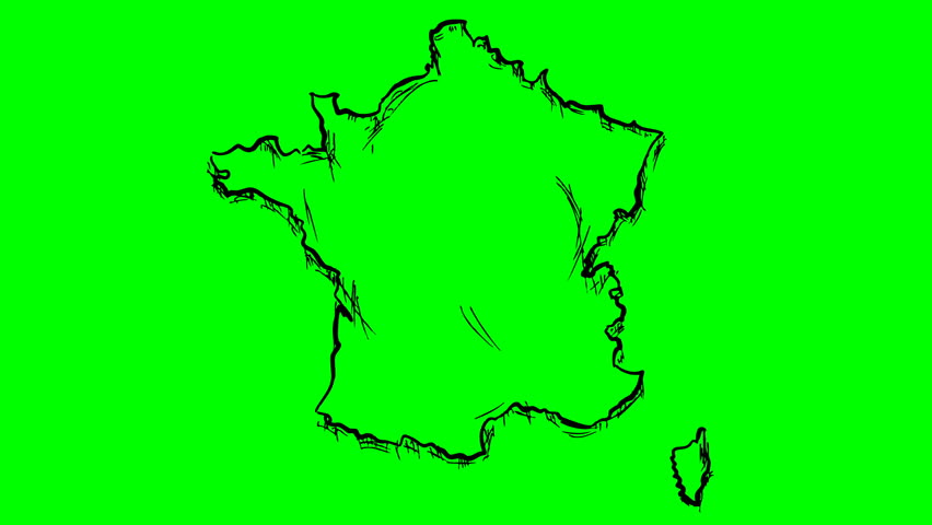 France Map Drawing | Free download on ClipArtMag