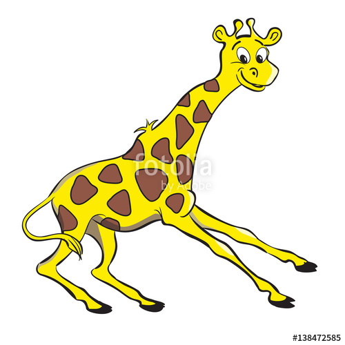 Funny Giraffe Drawing | Free download on ClipArtMag