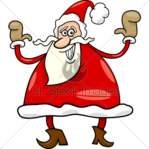 Funny Santa Claus Drawing Free download on ClipArtMag