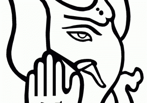 Ganesh Drawing Simple | Free download on ClipArtMag