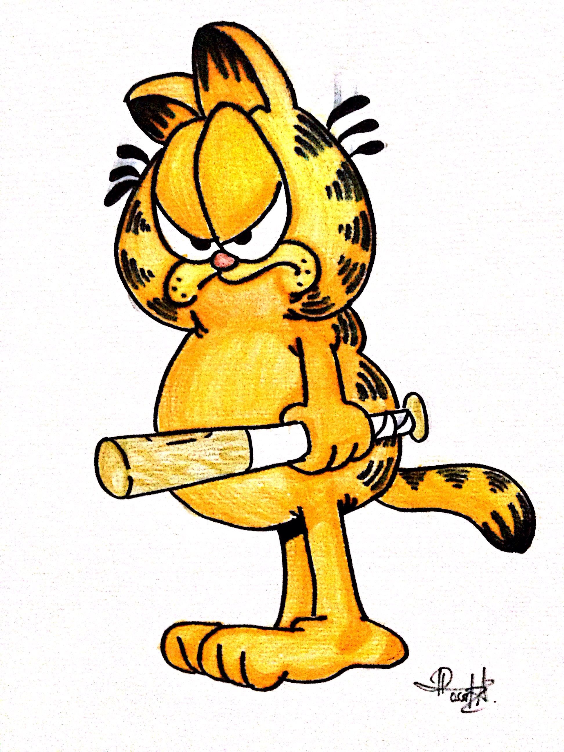 Garfield Drawing | Free download on ClipArtMag