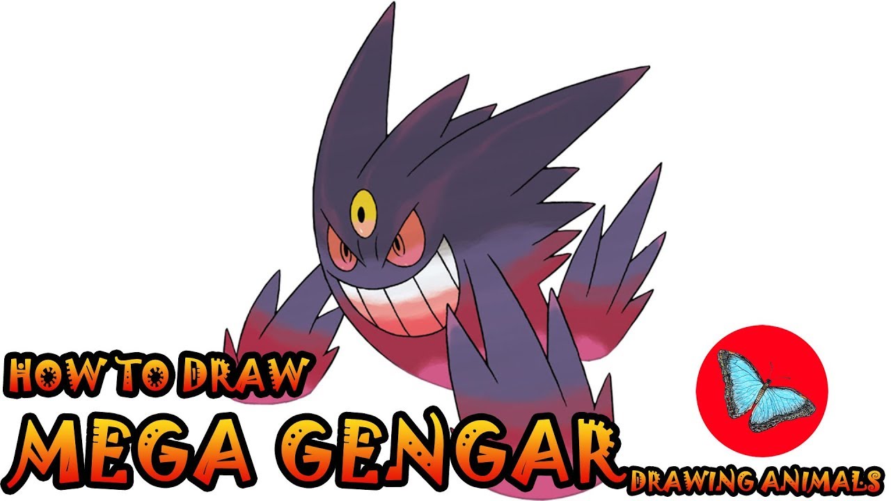 Gengar Drawing | Free download on ClipArtMag