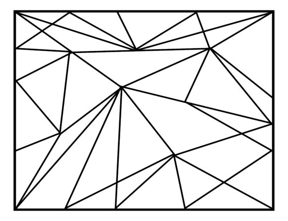Geometric Line Drawing | Free download on ClipArtMag