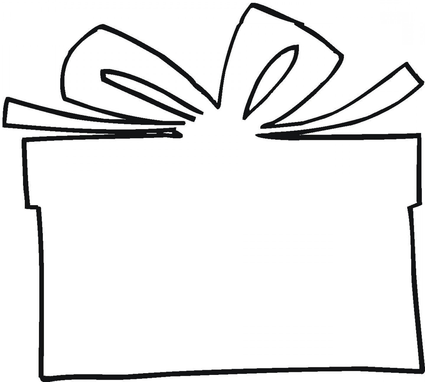 Gift Box Drawing Free download on ClipArtMag