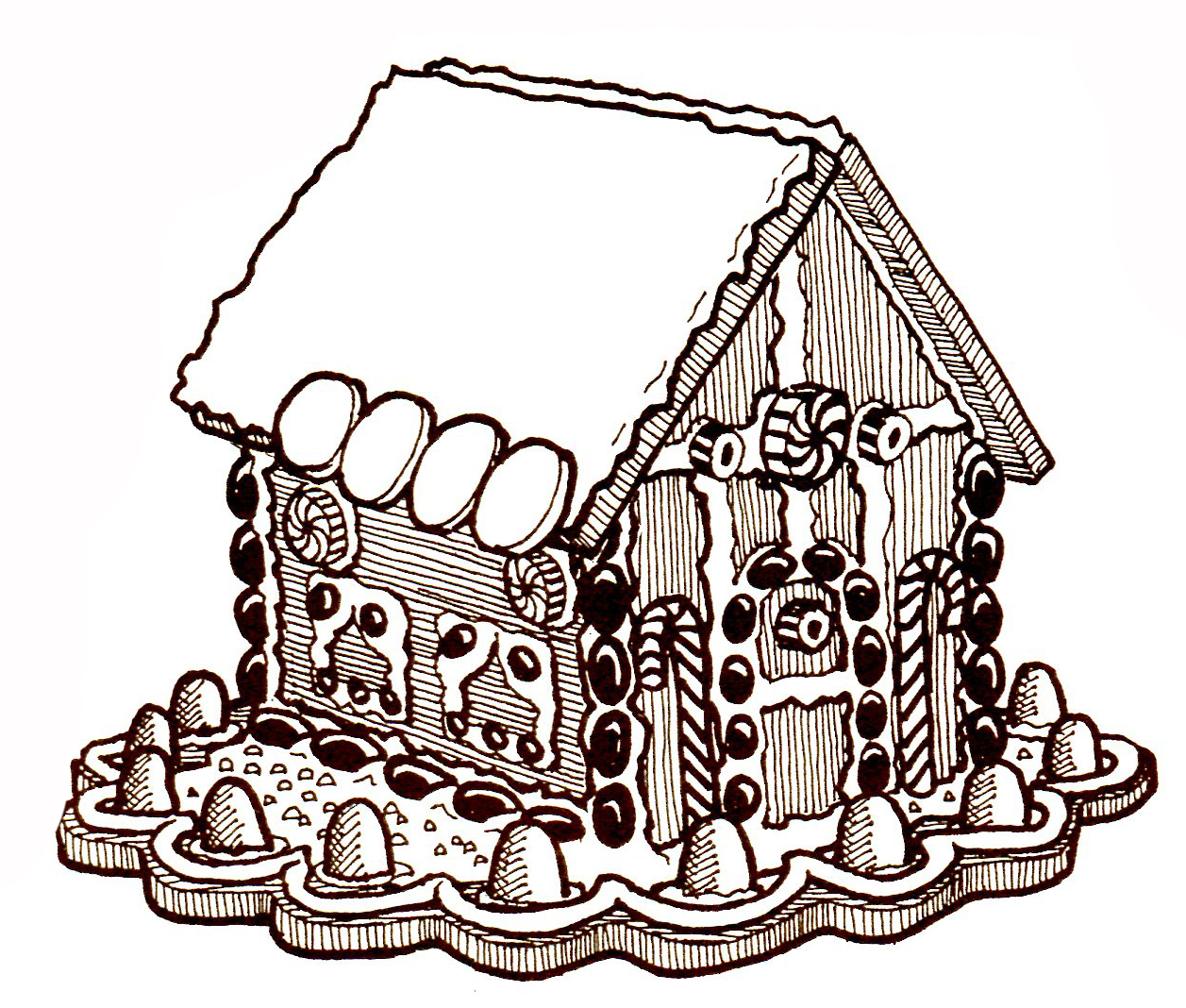 Top 103+ Pictures How To Draw A Gingerbread House 3d Updated