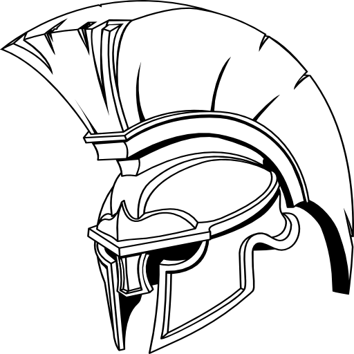 Gladiator Helmet Drawing | Free download on ClipArtMag