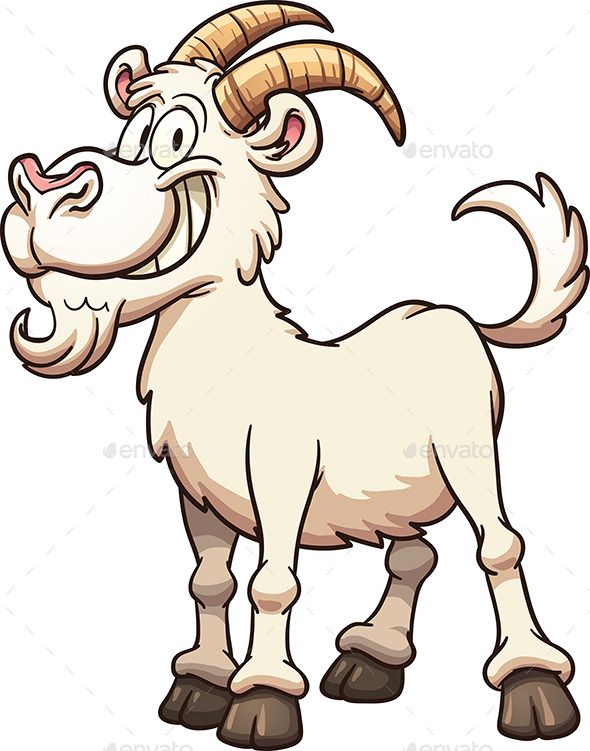 Goat Cartoon Drawing Free Download On ClipArtMag