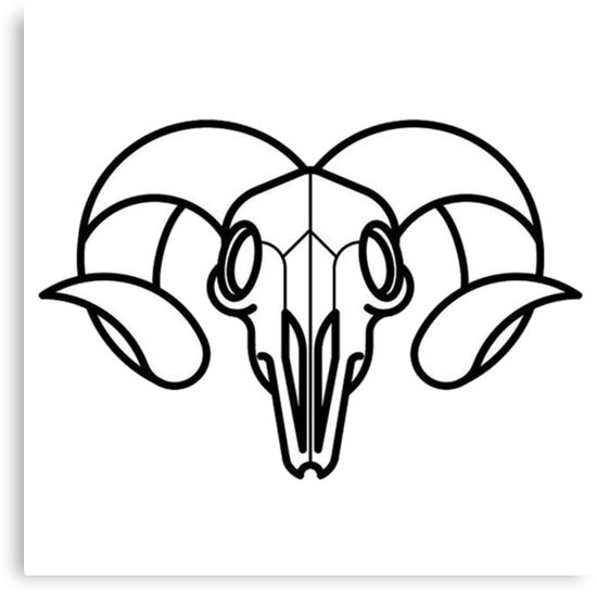 Goat Skull Drawing | Free download on ClipArtMag