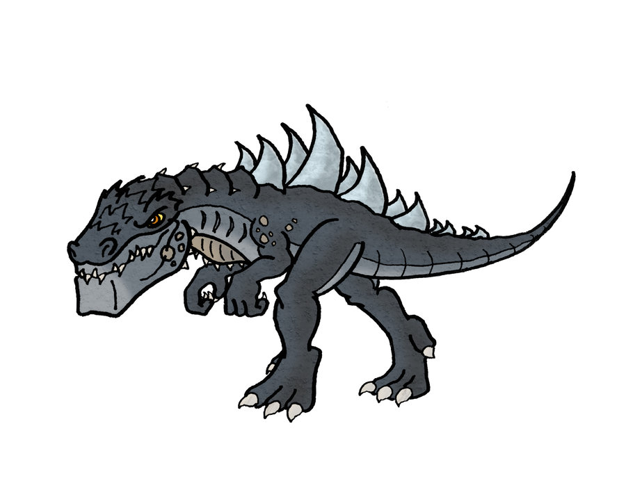 Godzilla Drawing Easy Free download on ClipArtMag