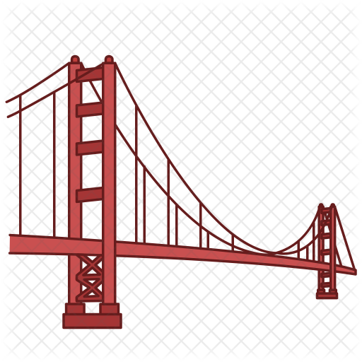 Golden Gate Bridge Drawing Clip Art | Free download on ClipArtMag
