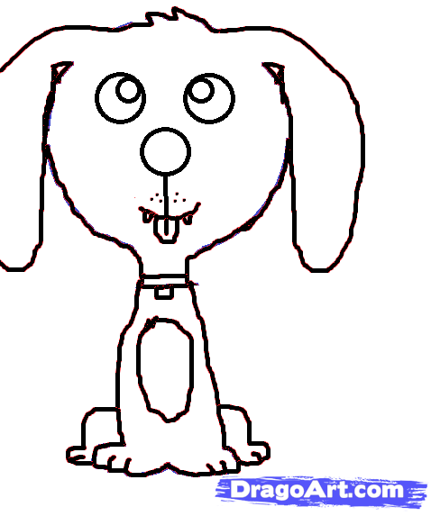 Golden Retriever Puppy Drawing | Free download on ClipArtMag