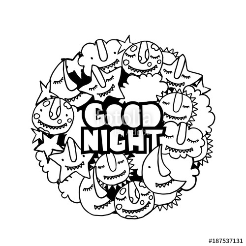 Good Night Drawing | Free download on ClipArtMag