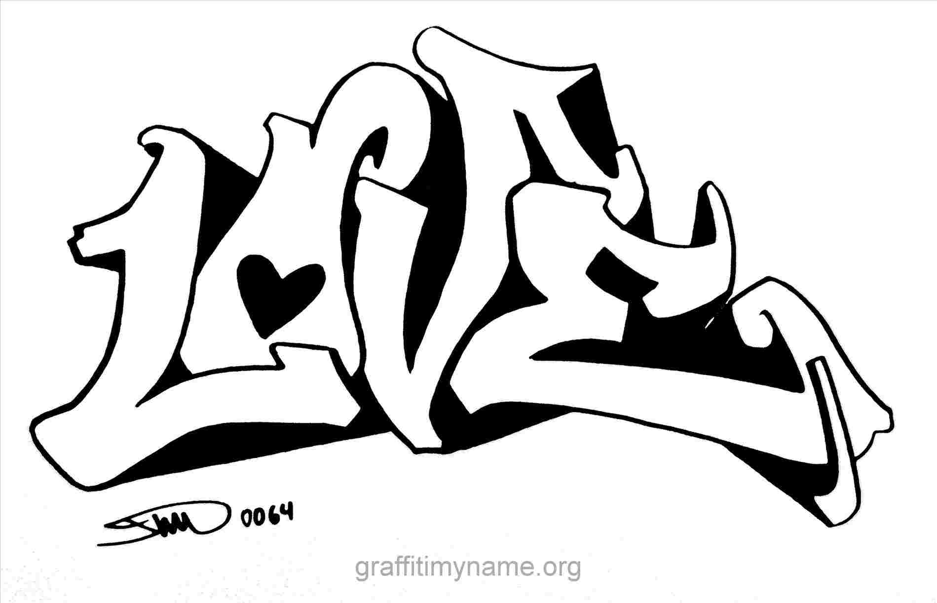 Graffiti Heart Drawings Free download on ClipArtMag