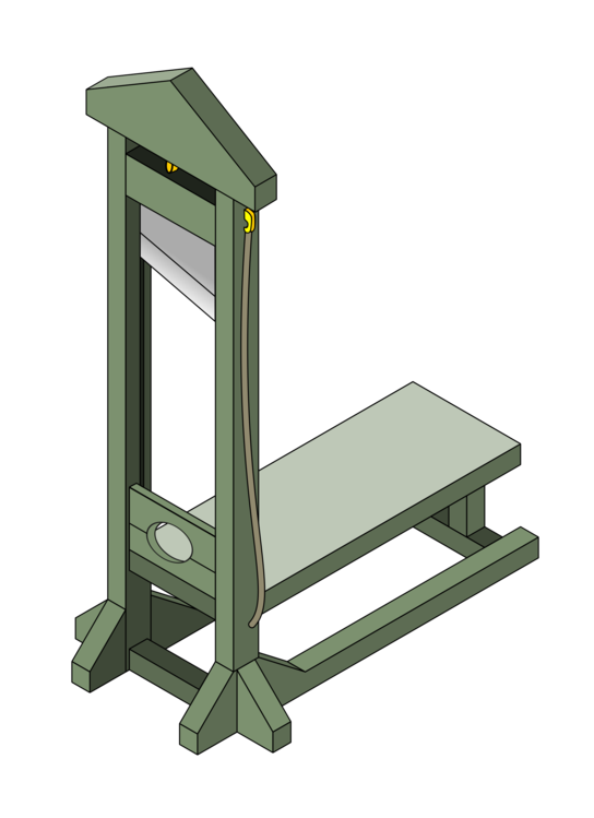 Guillotine Drawing | Free download on ClipArtMag