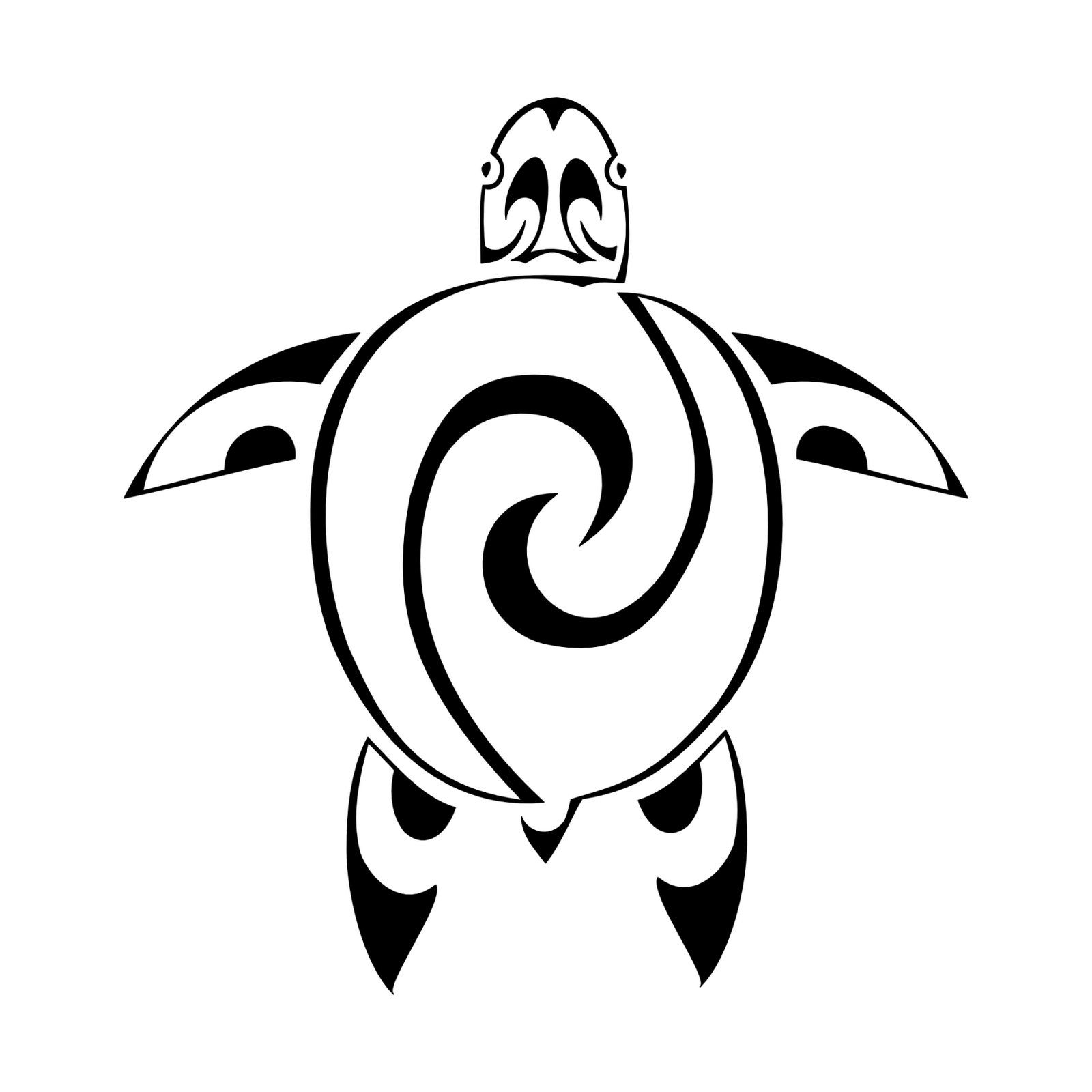 Hawaiian Sea Turtle Drawing | Free download on ClipArtMag