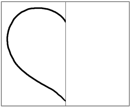 draw the figure of heart