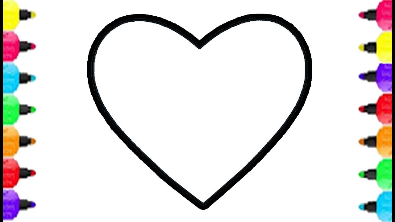 Heart Shape Drawing Free download on ClipArtMag