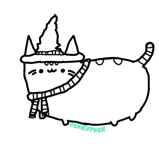 harry potter pusheen cat