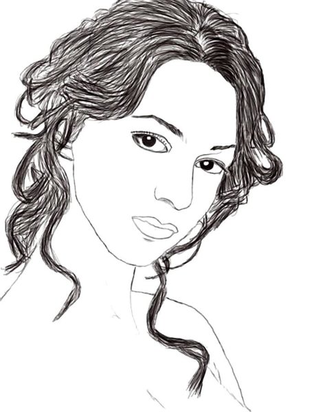 Hot Girl Drawing | Free download on ClipArtMag