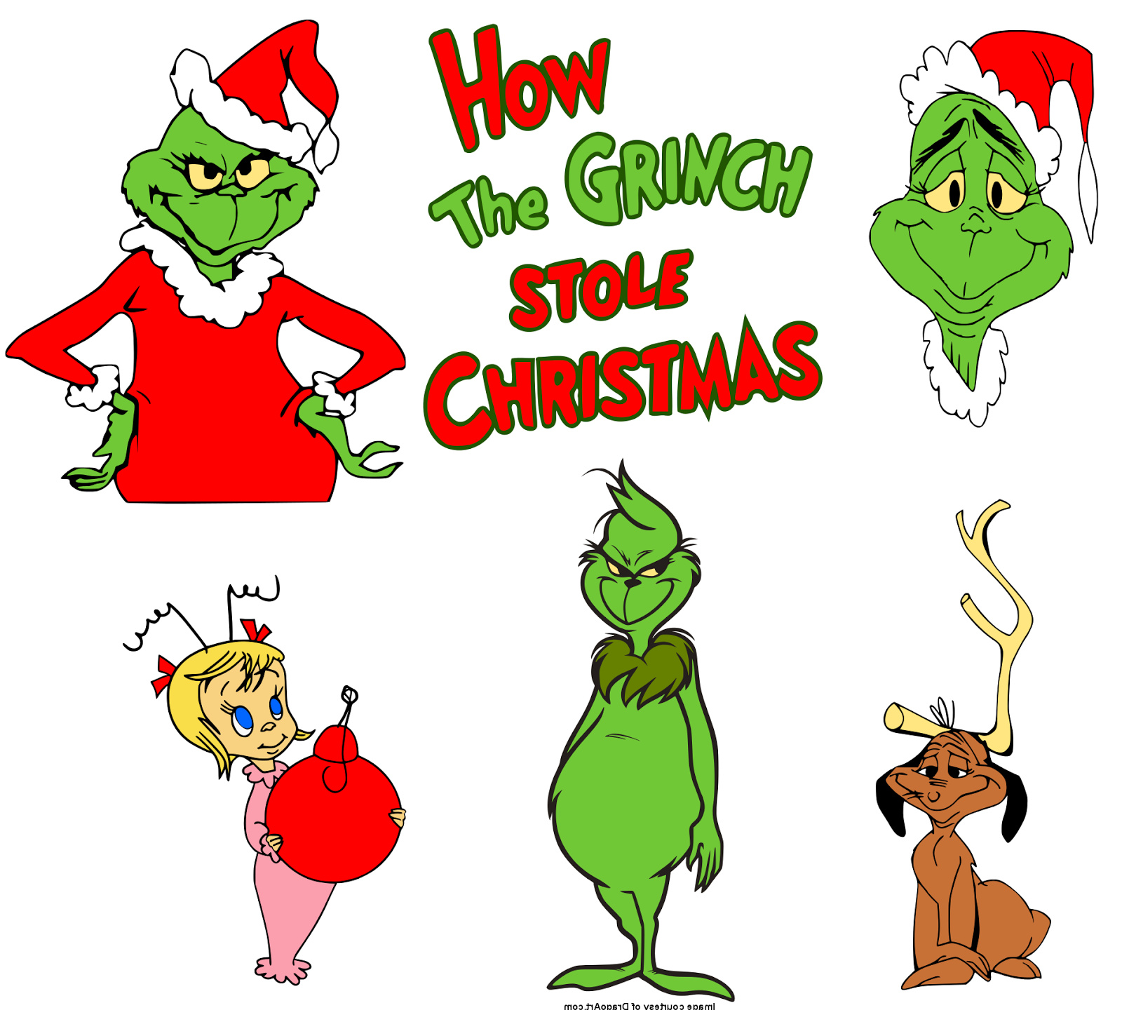 How The Grinch Stole Christmas Drawings Free download on ClipArtMag