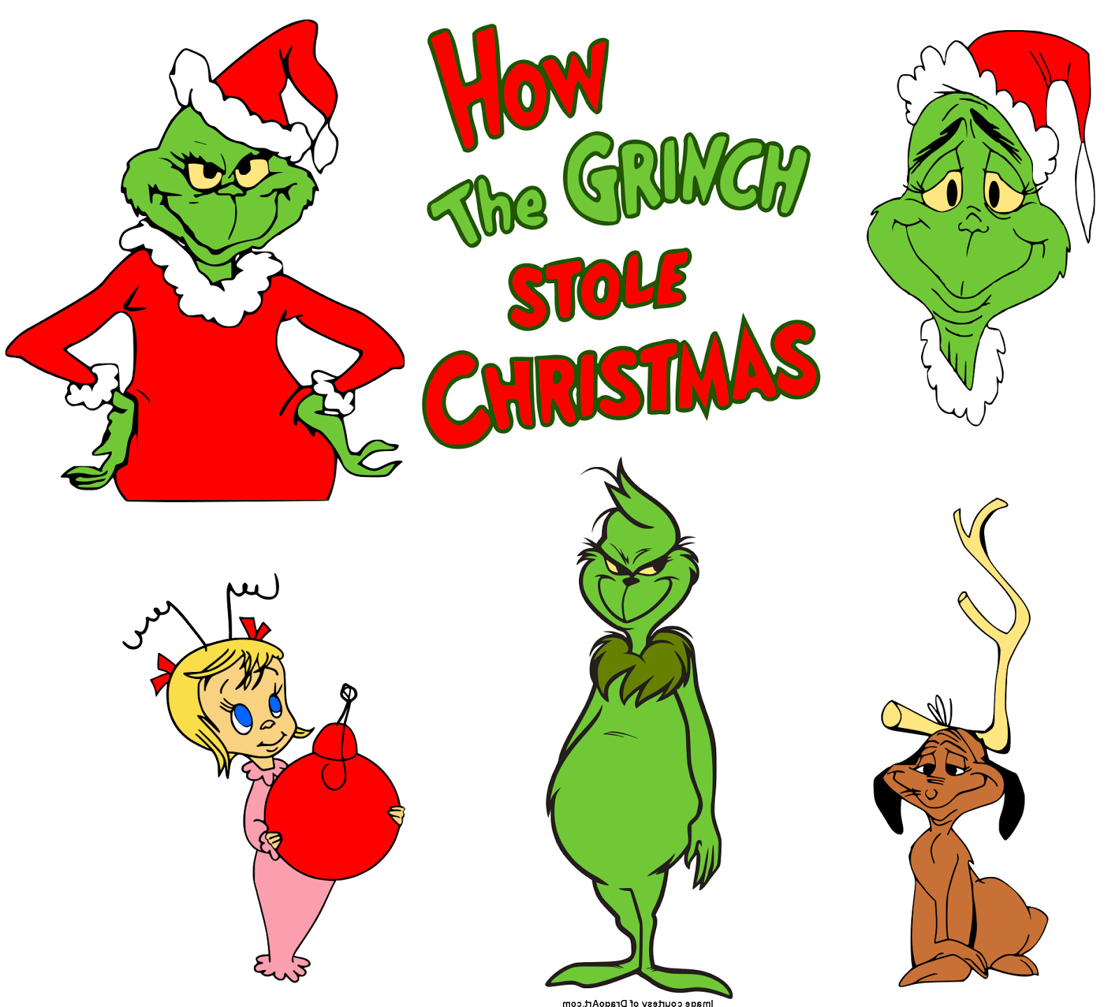 How The Grinch Stole Christmas Drawings Free Download On ClipArtMag