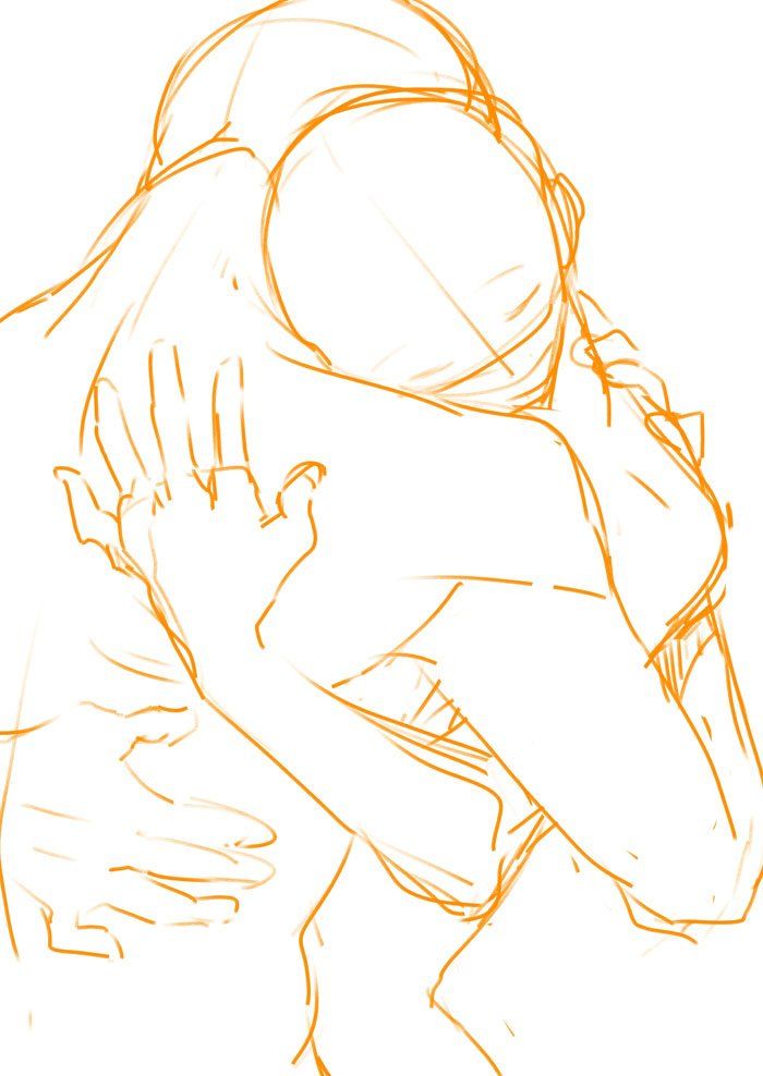 Hug Drawing Reference Free download on ClipArtMag
