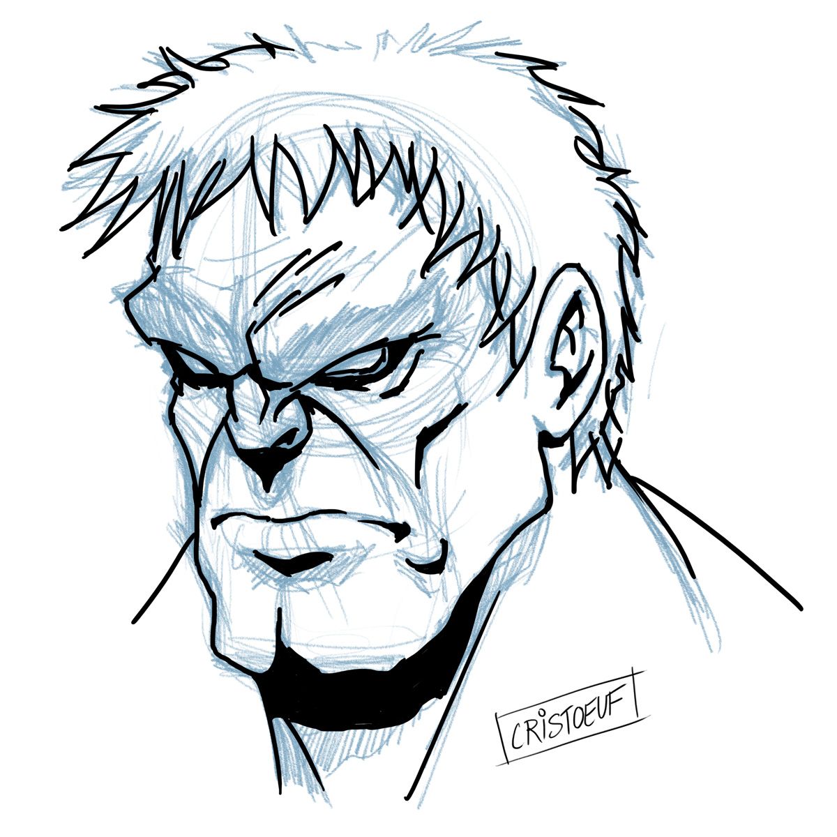 Hulk Drawing | Free download on ClipArtMag