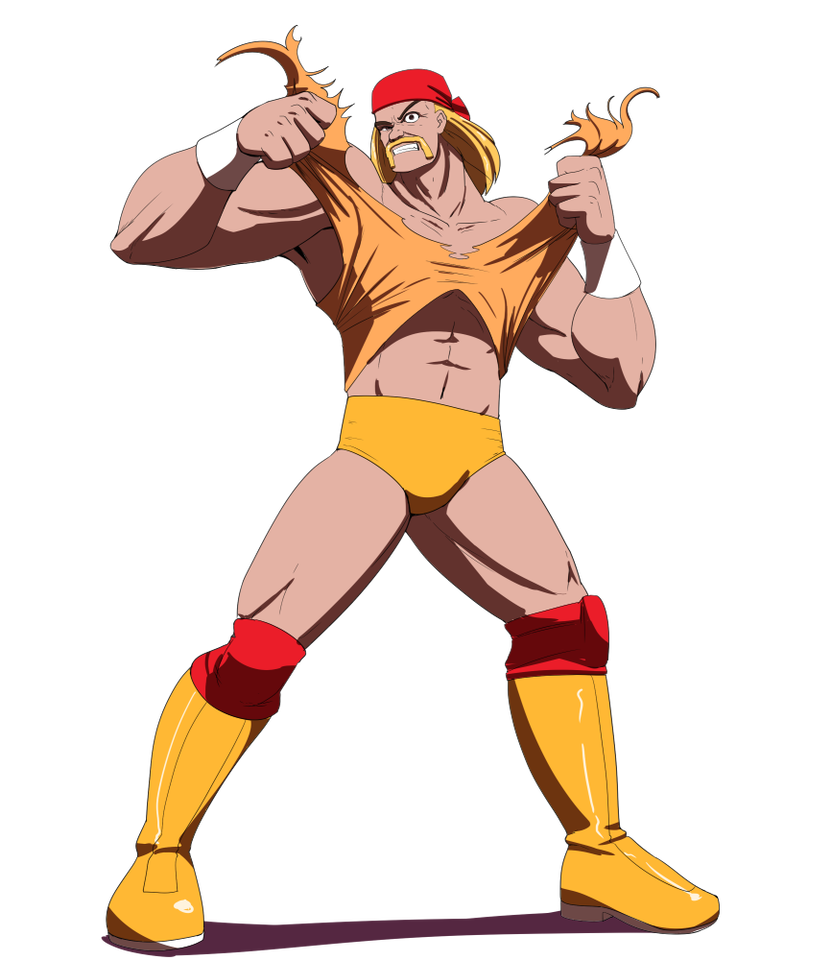 Hulk Hogan Drawing | Free download on ClipArtMag
