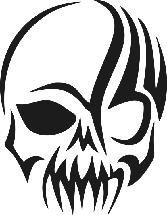 Human Skull Line Drawing Free Download On Clipartmag