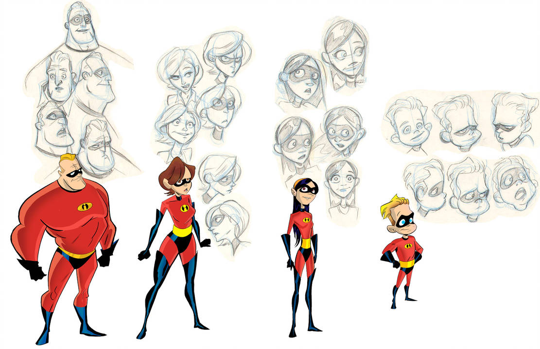 Incredibles Drawing | Free download on ClipArtMag