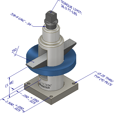 inventor 3d to 2d drawing