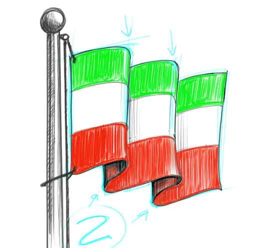 Bild Italienische Flagge: A Comprehensive Guide to Drawing, History, and Value