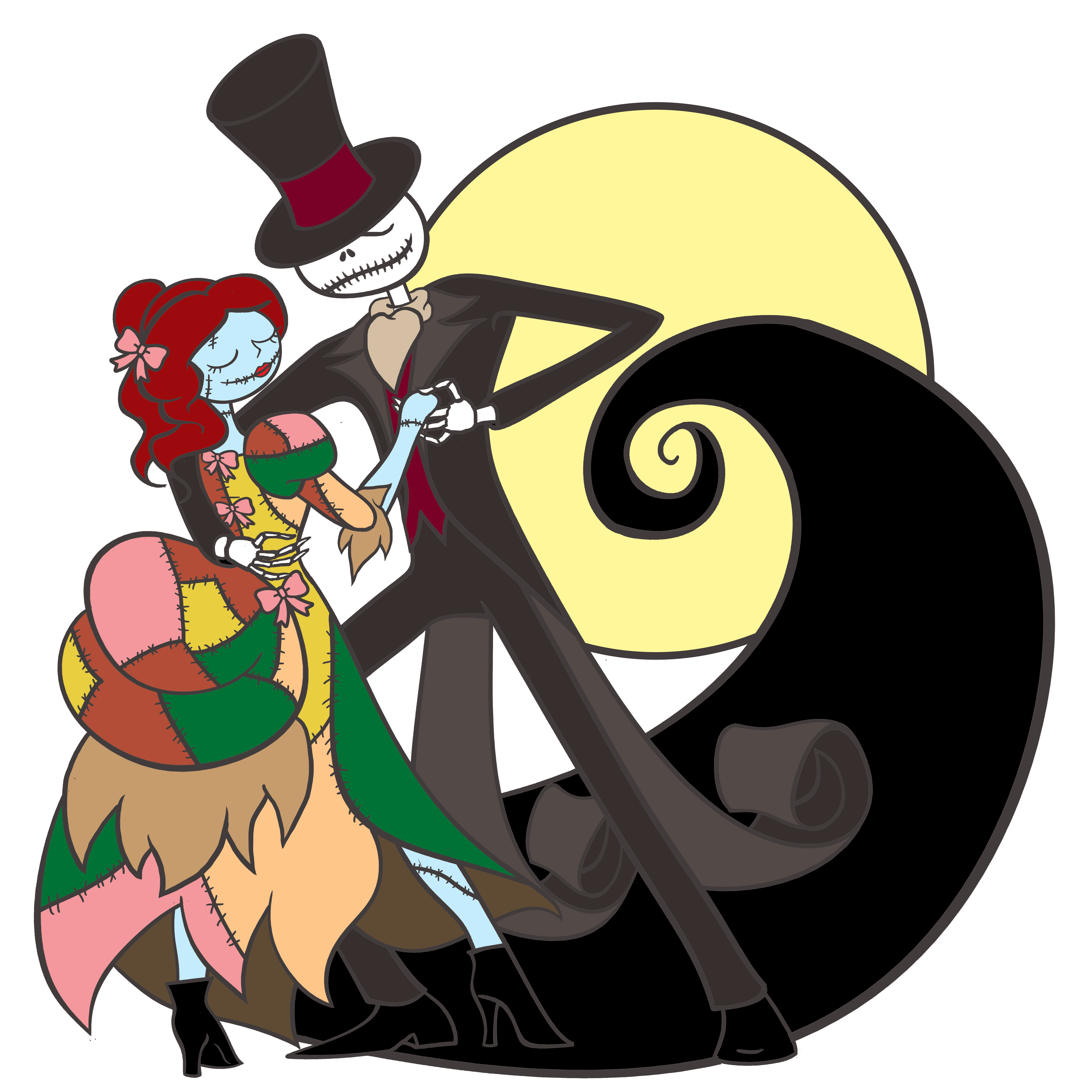 Jack And Sally Drawings | Free download on ClipArtMag