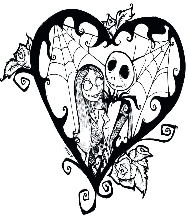 50+ new image Adult Jack Skellington Coloring Pages : Jack Skellington