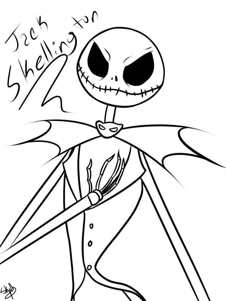 Jack Skellington Drawing | Free download on ClipArtMag