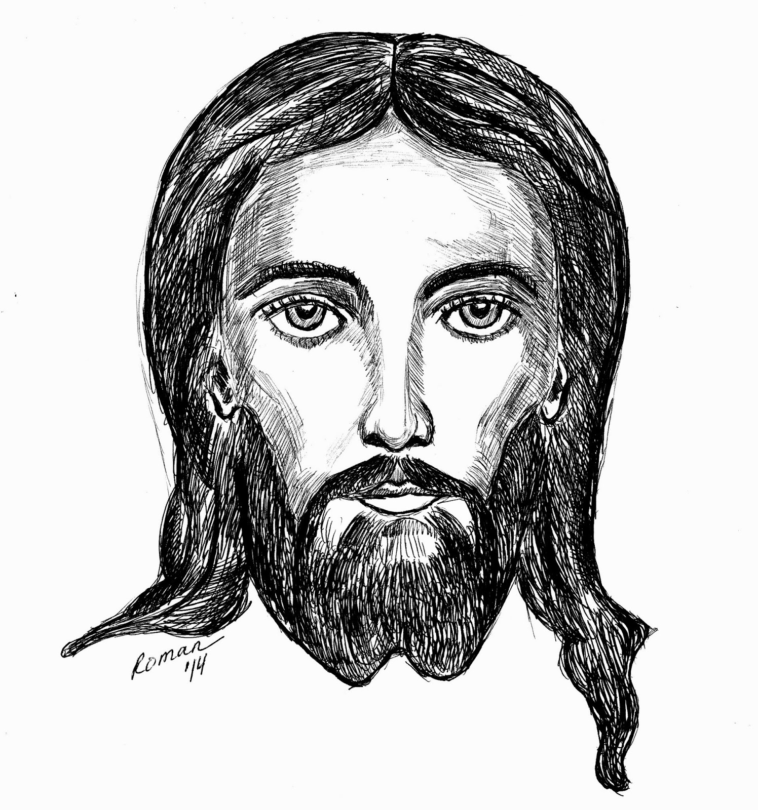 Collection 94+ Pictures Pencil Drawings Of Jesus On The Cross Completed