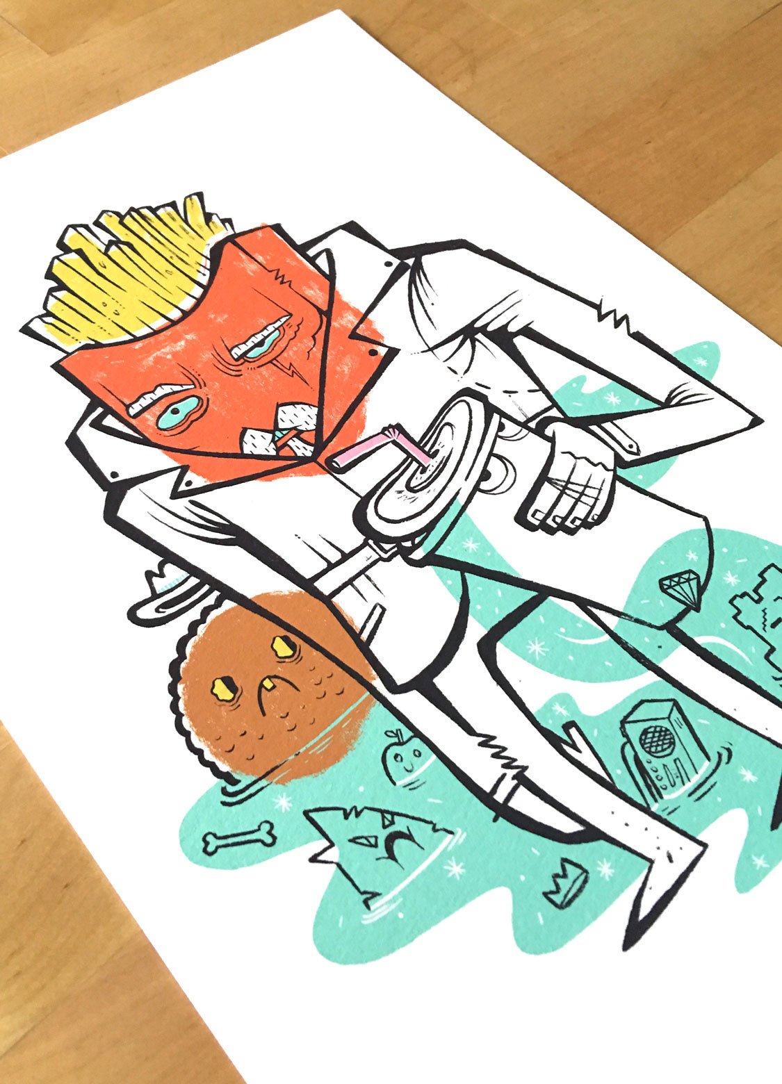 Junk Food Drawing | Free download on ClipArtMag