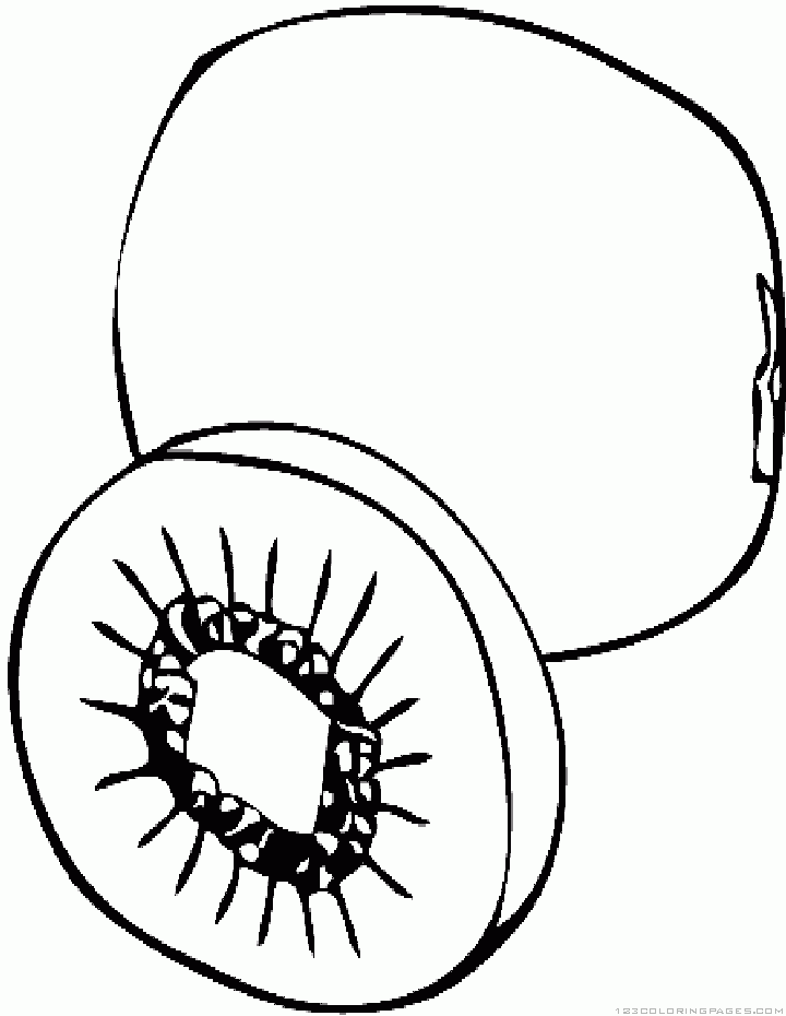Kiwi Fruit Drawing Free Download On ClipArtMag